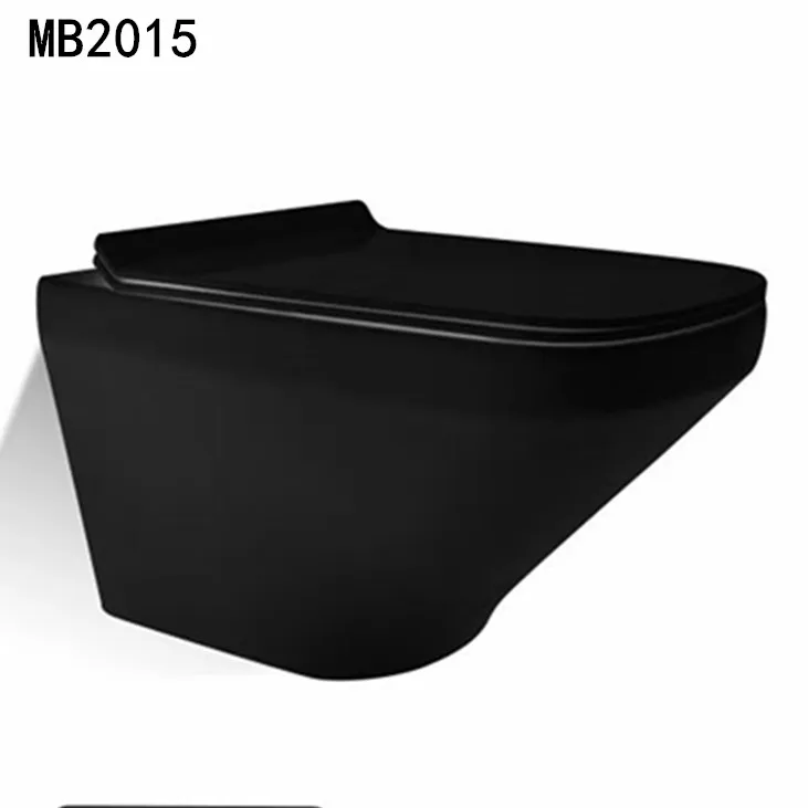 new matt color design  red toilet ceramic bathroom matte color pink bluc yellow orange  wall mounted toilet
