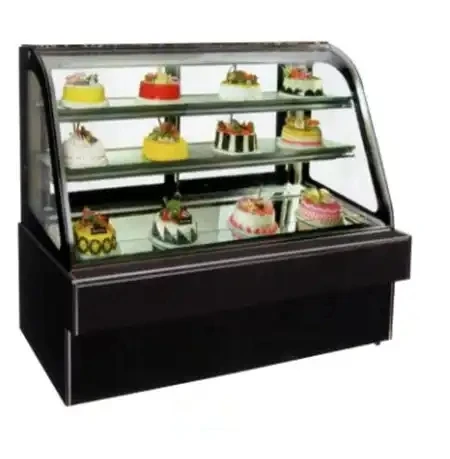 hot sale dessert table set buffet cake snack display refrigerator plate stand with air cooling auto deforest