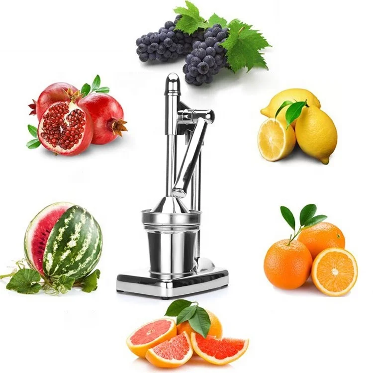 Stainless steel lemon squeezer-professional manual citrus juicer/commercial cold press juicer/juice maker / extractor