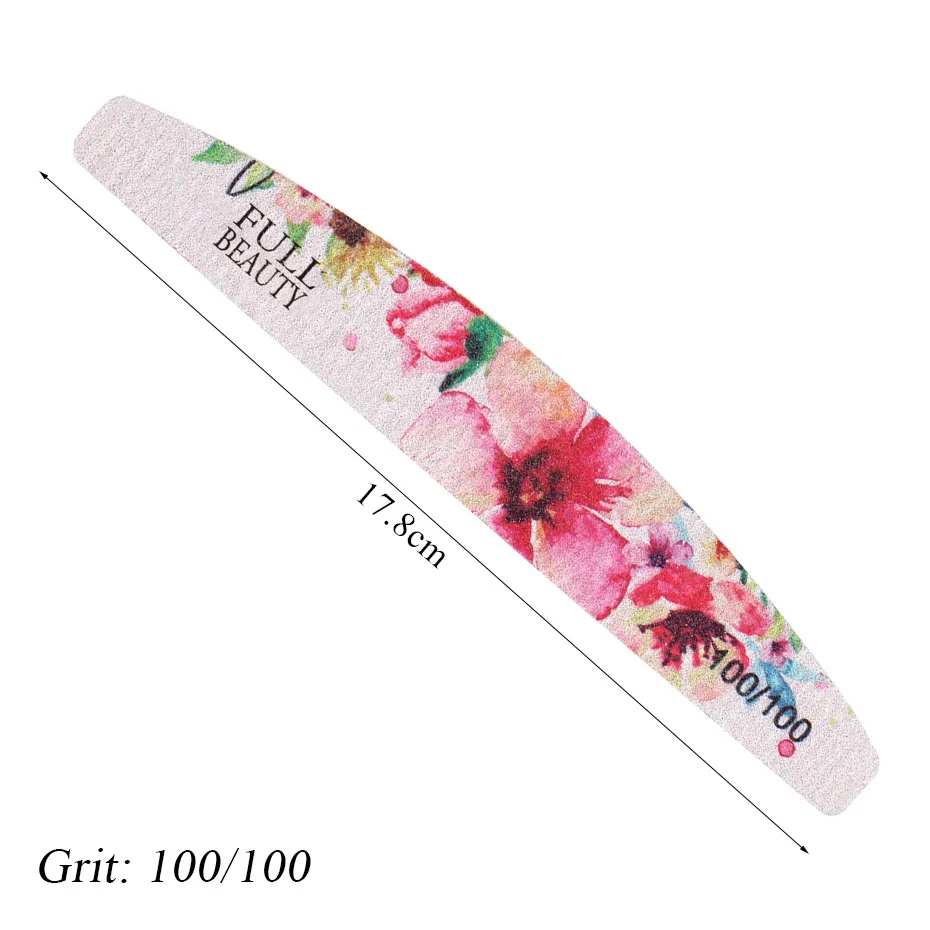 Профессиональные пилки для ногтей 1 шт. баффер блока педикюр маникюр 80/80 полировка шлифовка пилка одноразовые шлифовальные инструменты