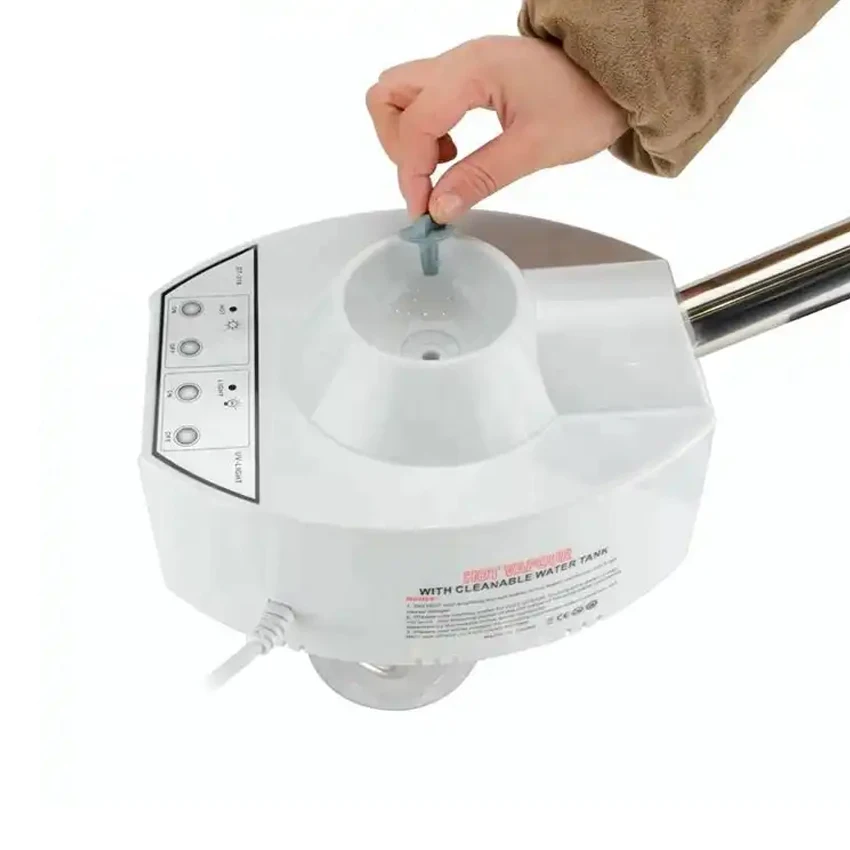 Portable Electric Beauty Salon Facial Steamer Machine Facial Steamer With Magnifying Lamp Morpheus 8 Fractional Machine Steam