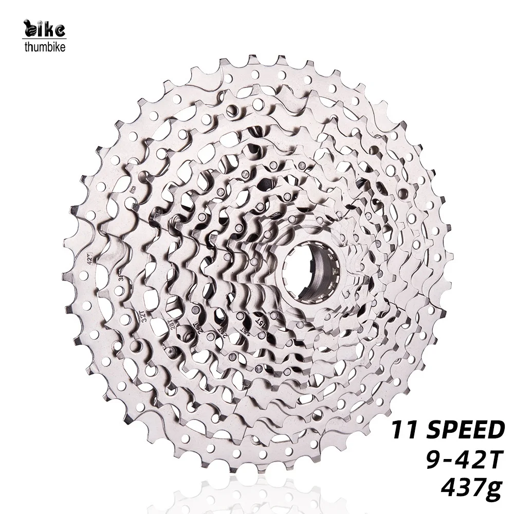 Customized Bicycle Cassette XD 9-42T Silver Mountain Bike Freewheel  Sram 11Speed XD Freewheel bike parts