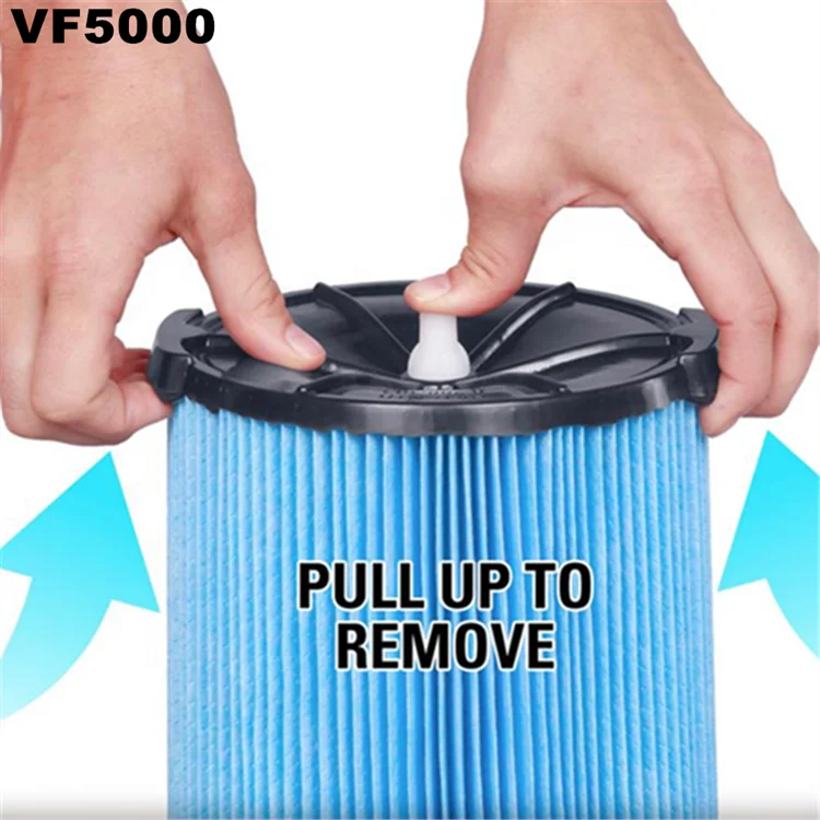 Filter for ridgid VF5000 air filter for vacuum cleaner 3-Layer Pleated Paper replace vacuum cleaner part
