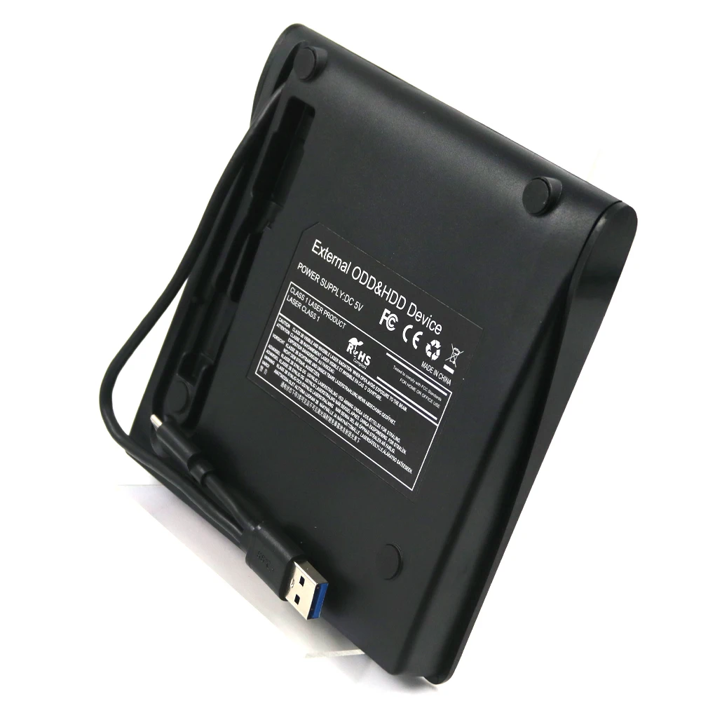 2023 External DVD Drive Burner  USB 3.0 Type-C Writer Recorder DVD RW Optical Drive CD/DVD ROM For PC Laptop