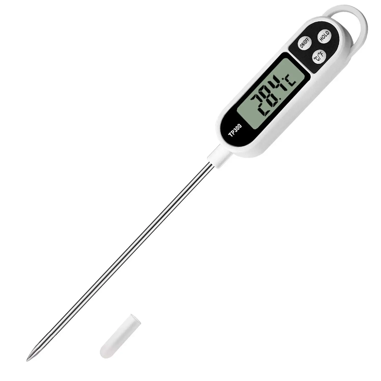 TP300 Food Thermometer Digital Meat Cooking Thermometer for BBQ Meat Sugar Milk Water Jam