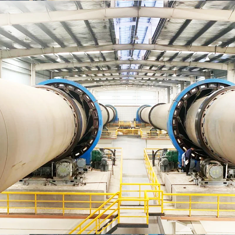 50tpd to 500tpd Bauxite Processing Machinery Bauxite Calcination Rotary Kiln for Bauxite Calcination Plant