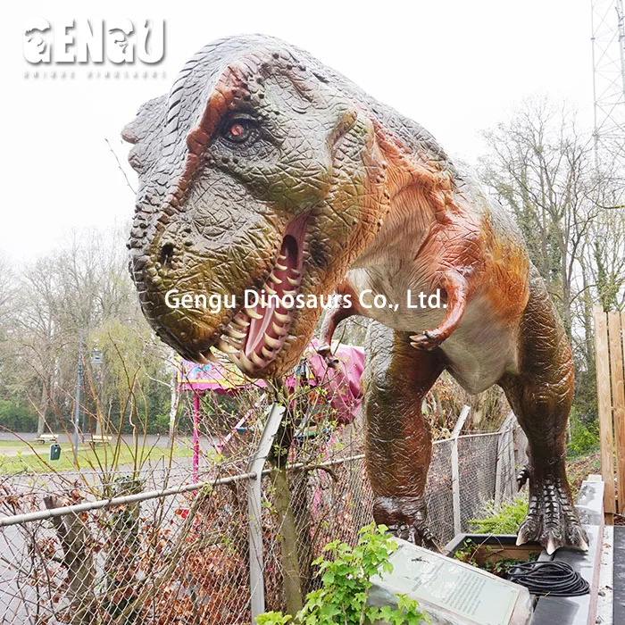 Натуральный размер, Стекловолоконные животные, динозавры, уличная игровая площадка