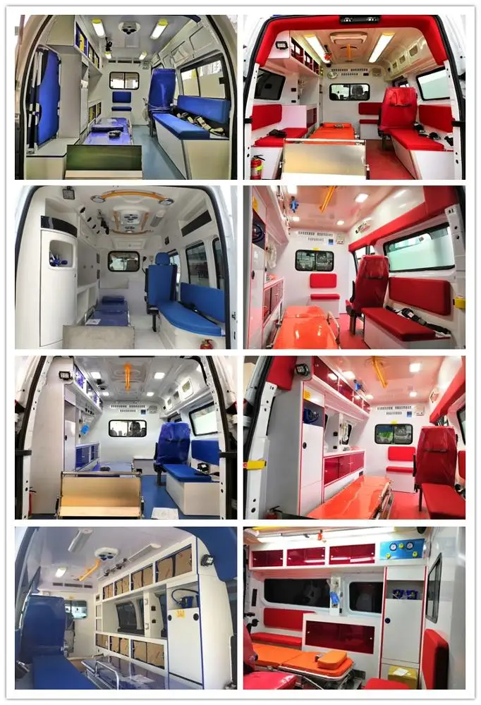 Jinbei Chassis Middle Roof toy0ta Diesel Engine Hospital ICU Transit Medical Clinic Ambulance