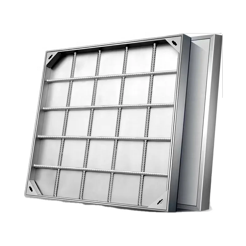 high quality durable manhole covers supplier Invisible stainless steel manhole covers for outdoor
