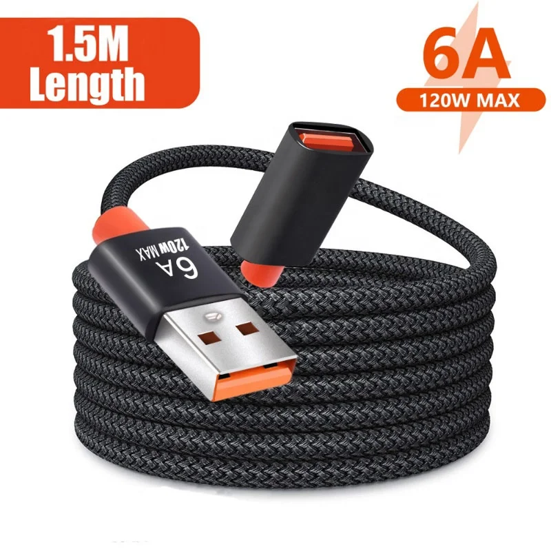 USB extension cable 3.0 male to female data cable computer printer U disk mouse game keyboard 2.0 extended connection
