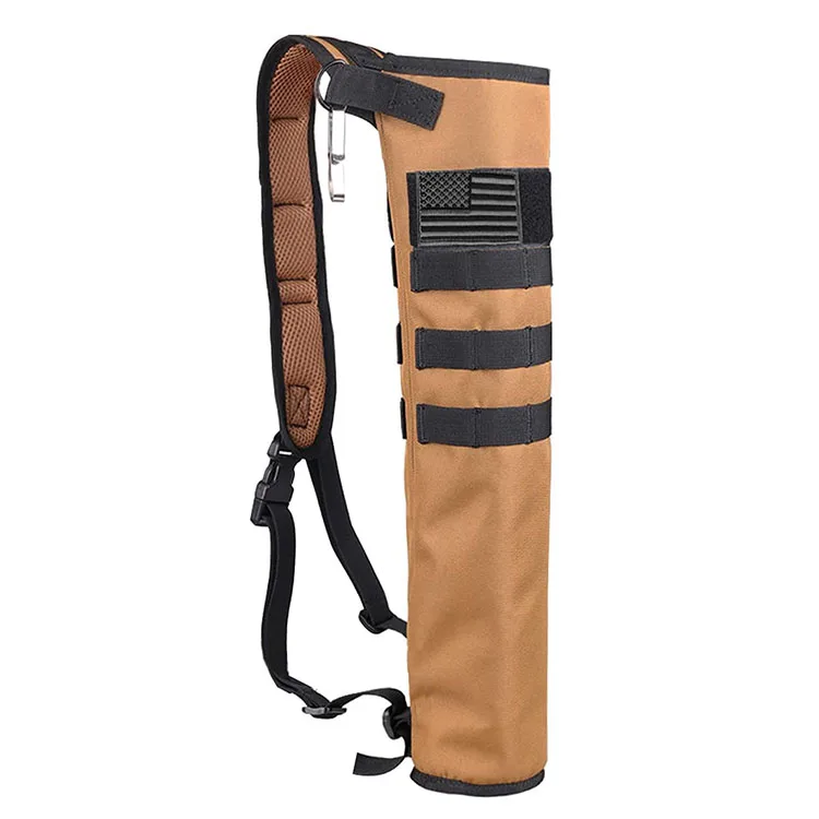 Lightweight Back Arrow Quiver Dual Use Foldable Compact Hip Arrows Bag Tactical hunting archery Arrow Quiver Shoulder Bag