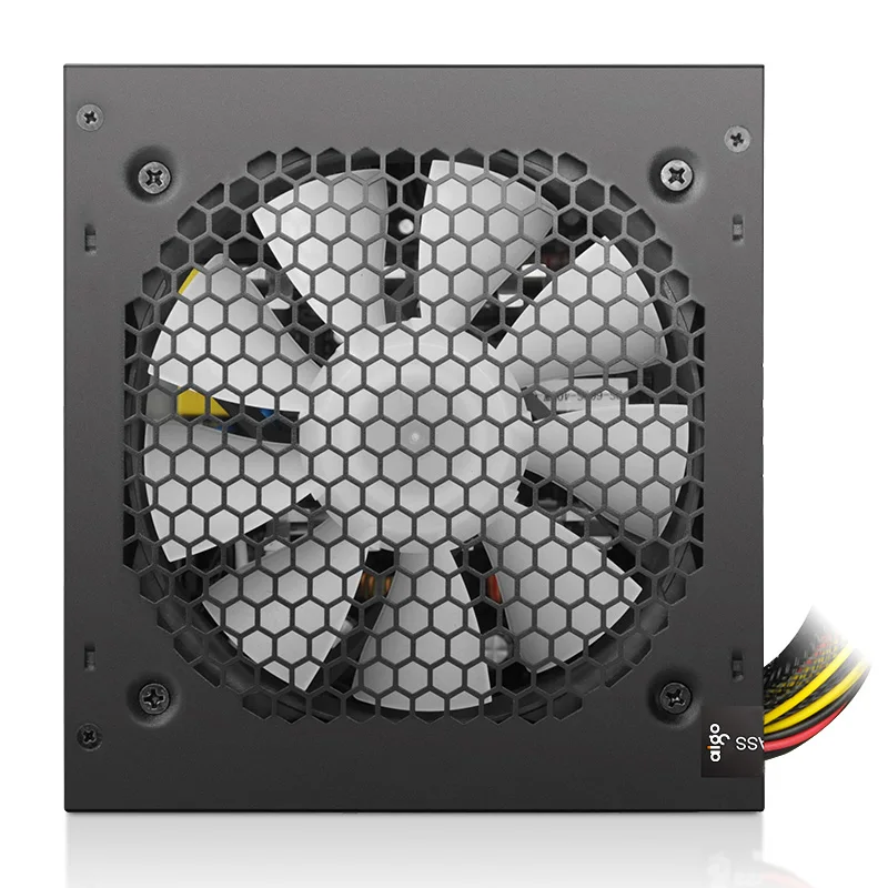 Блок питания Aigo 600 Вт для ПК компьютерная импульсная установка 8 GPU ATX Pico PSU 12 В 6 + 2 контакта источник в