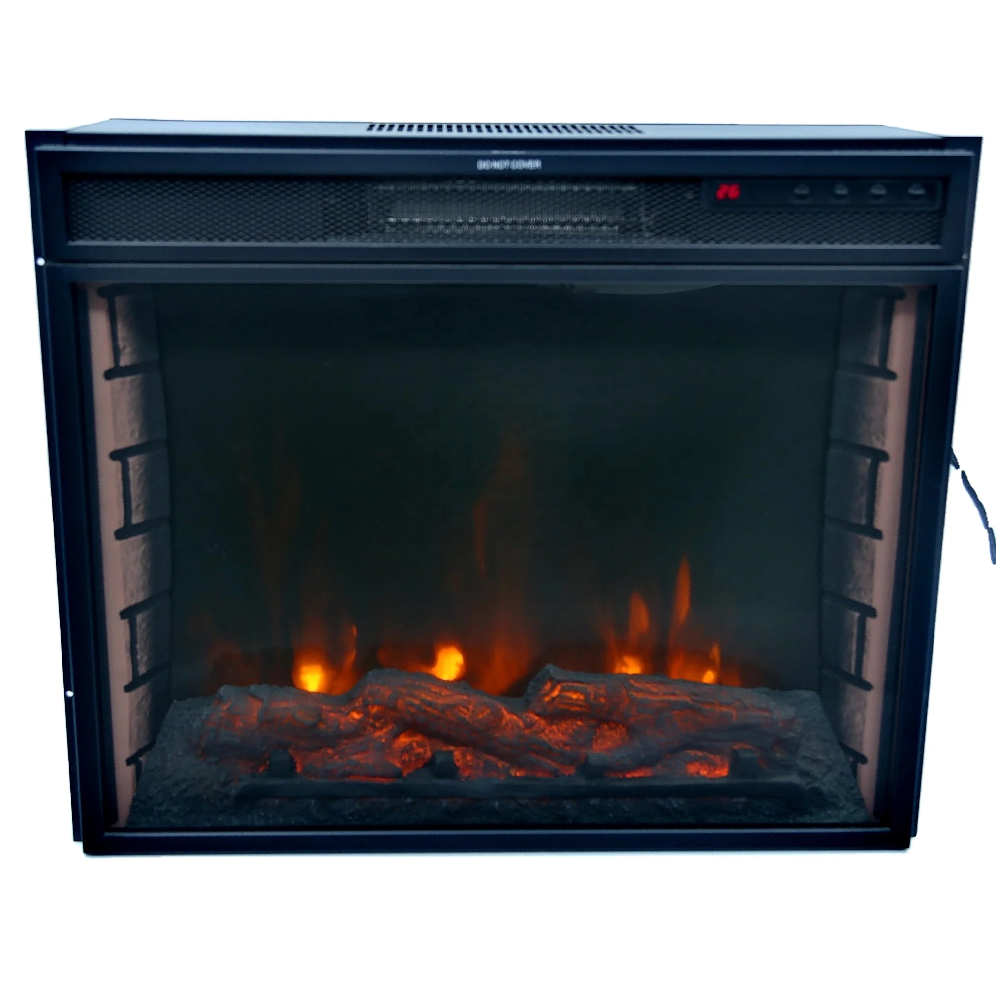 Classic flame electric fireplace, 220v decorative flame led technology electric fireplace heater