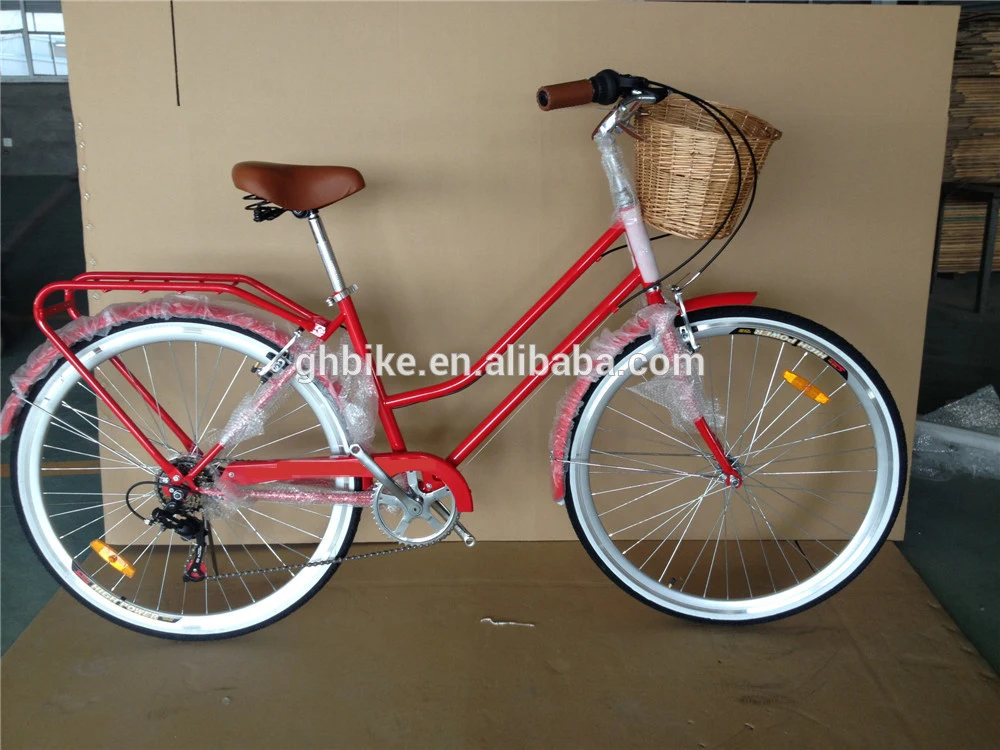 700c 6 speed factory wholesale cheap price high quality vintage ladies city bike retro urban women utility bike with basket