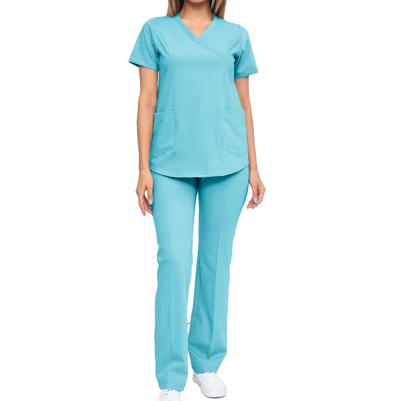 Stylish hospital uniform,scrubs uniforms,nurse uniform Anti-wrinkle Hospital Uniforms