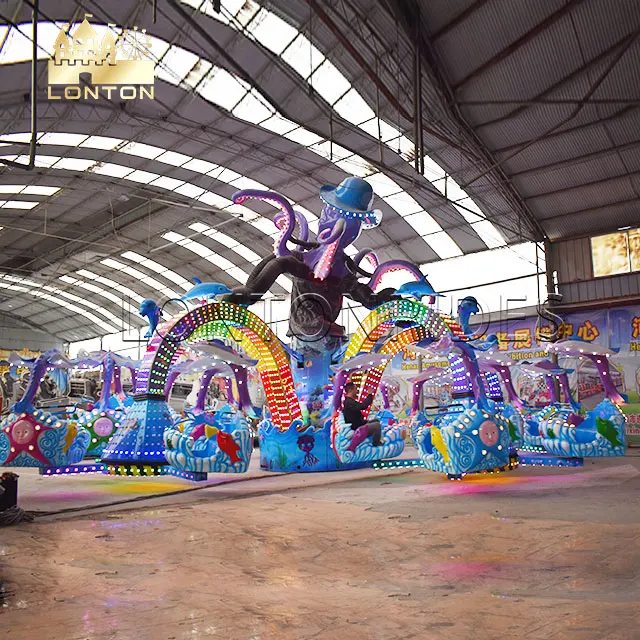 Cheap Amusement Park Rides Sea Big Octopus For Park Outdoor Games Price