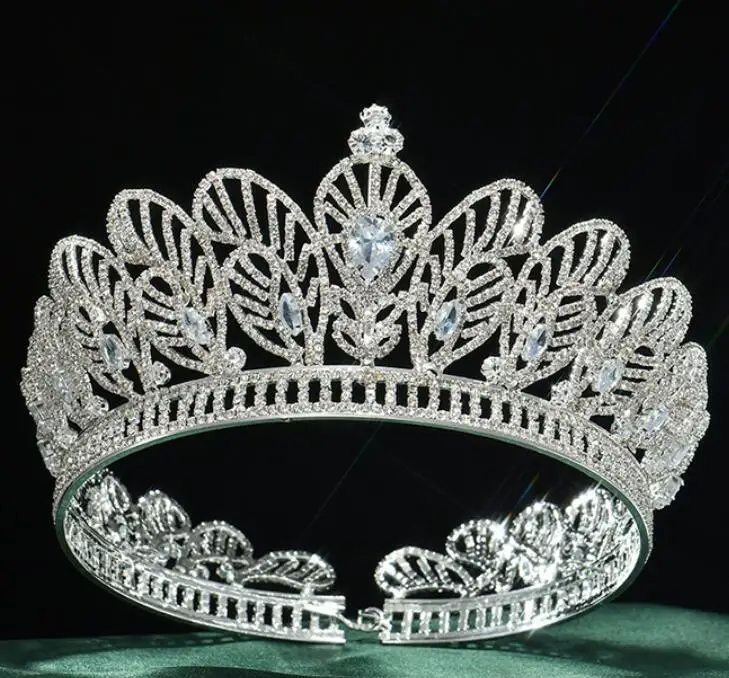 rhinestone round crown