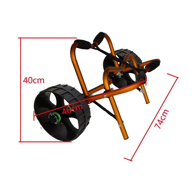 YONK  Aluminum Folding Kayak Cart Kayak Trolley Kayak Carrier  Y02004YT