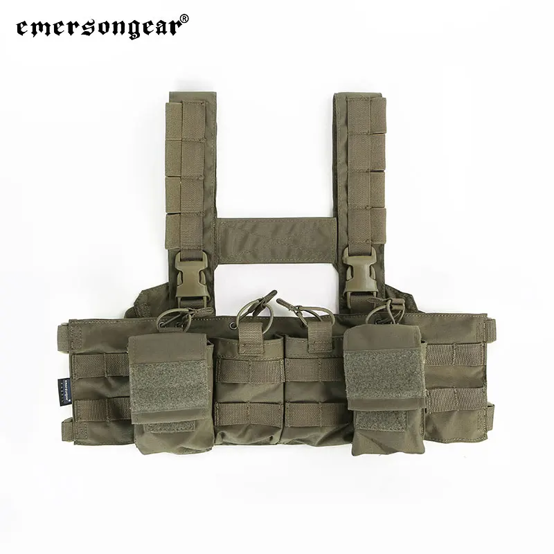 Emersongear быстросъемный жилет для страйкбола тактическое снаряжение армейская Боевая нагрудная установка Ak47 Multitarn на
