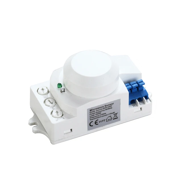 Microwave Motion Sensor with CE & RoHS, Radar Sensor for Light Control, Sensor Switch for Lightings