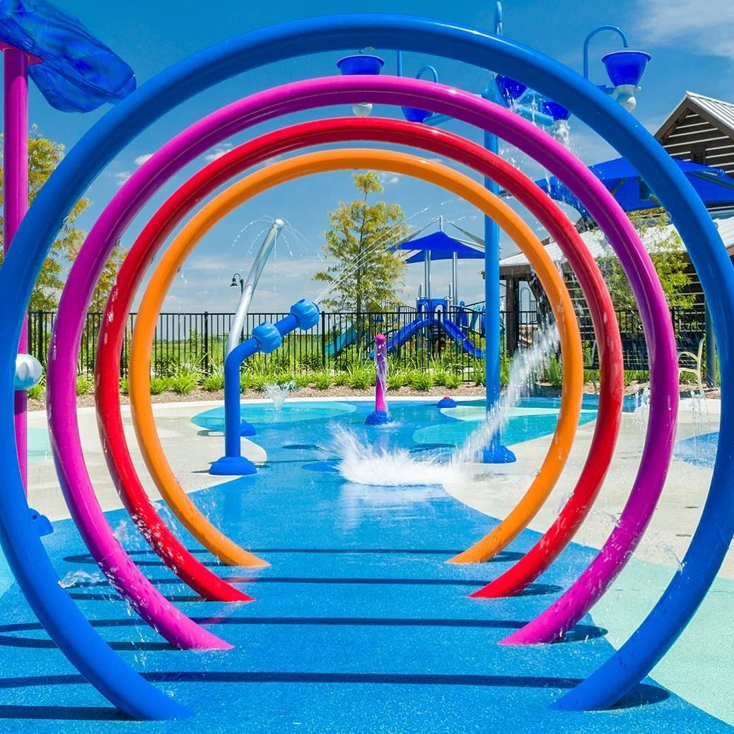 
Aqua park equipment splash pad series misty arches water toy children water park trigger sprayer 