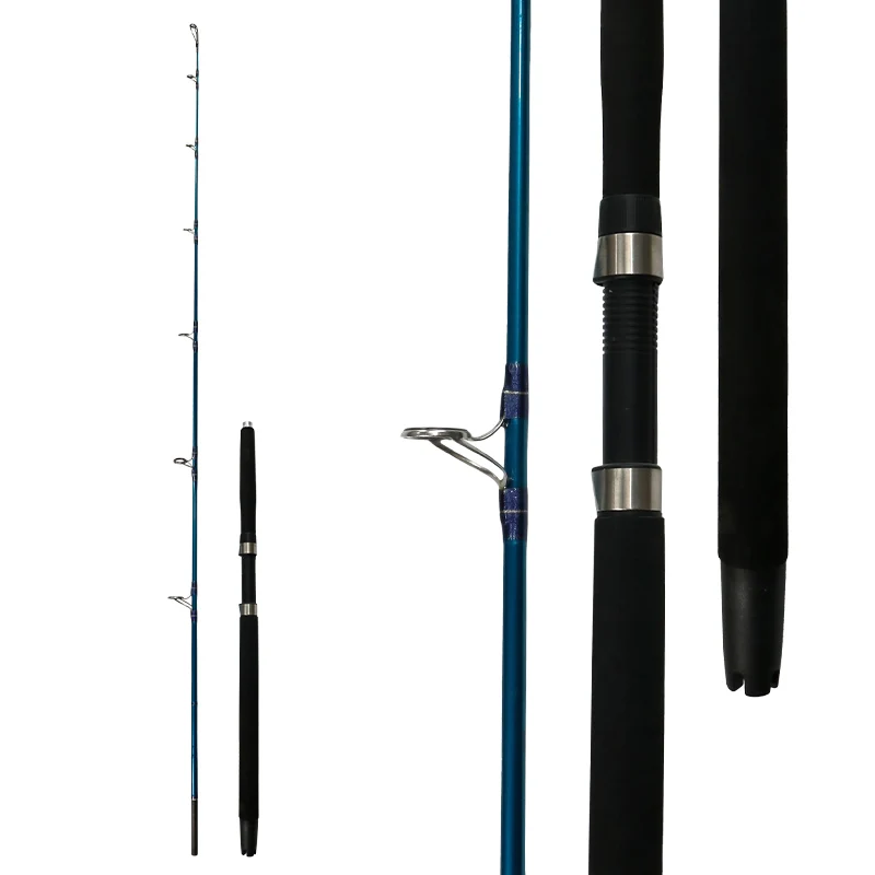 HYD wholesale hot sale 2.1m big game fishing Jig rods for deep solid carbon slow jigging rod for sale