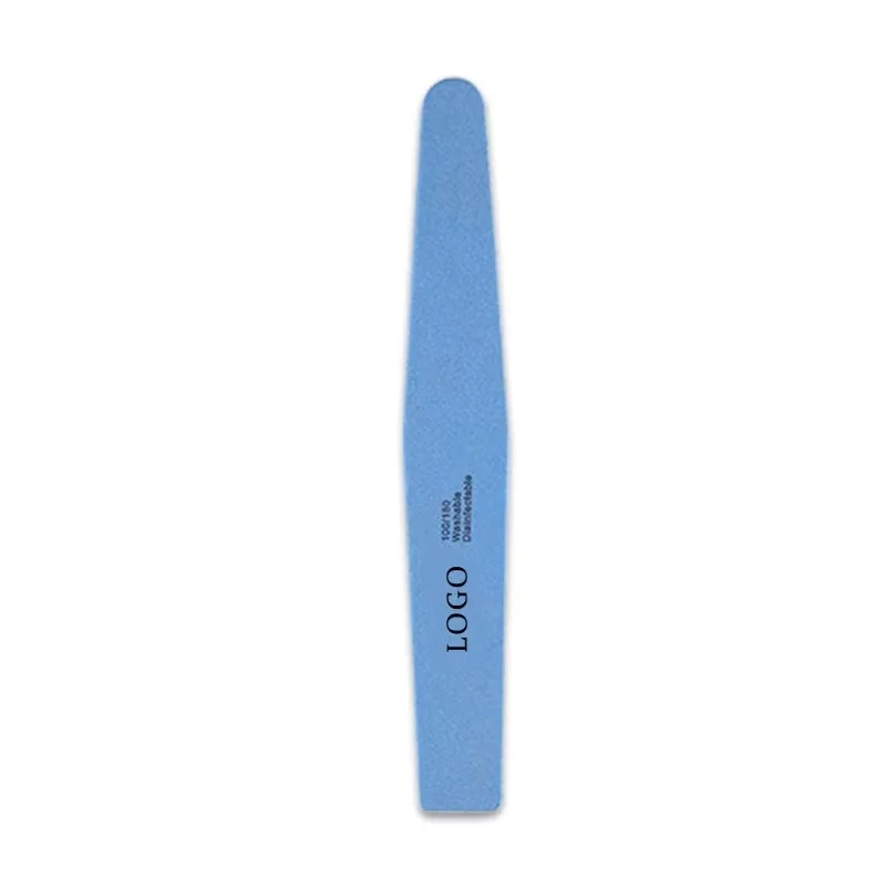 Hot Sale Double Side Nail File Professional Nail File 80/100/180 Double Side Custom Printed Logo Top Zebra Nail File