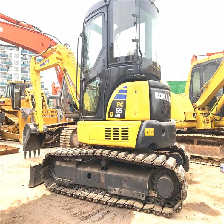 Используется Komatsu pc55 pc55mr-2 pc60 мини-экскаватор для продажи