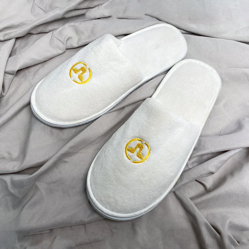 Personalized hotel slippers, custom-made hot selling disposable aviation spa slippers from Chinese factories