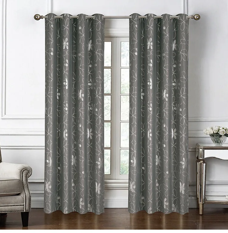 OA vorhang cortinas foil curtain window curtain textile ready made blackout curtains for the living room