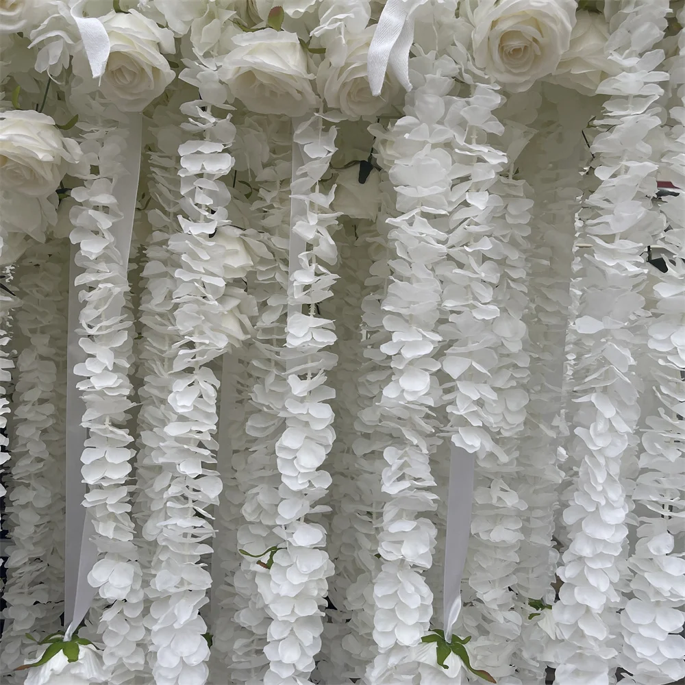 IFG Wedding 8*4ft Area Size Hanging Ceiling Flower Arrangement Wisteria Floral Decor Installation