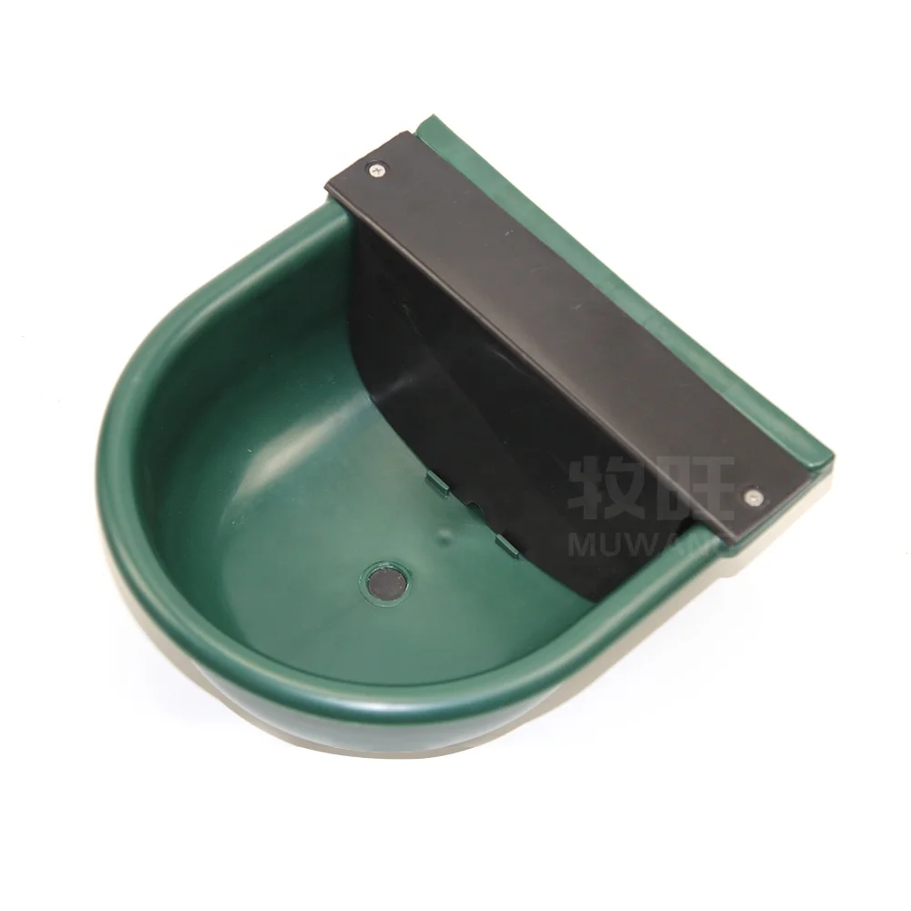 Automatic Plastic 4L Animal Water Drinking Bowl Cow Goat Cattle Sheep Horse Water Feeder with Valve Veterinary