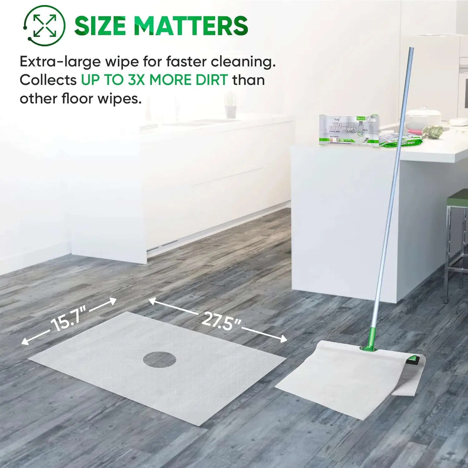 Lookon Wet Wipes Manufacturer Non-woven Kitchen Floor Cleaning Cloth Floor Electrostatic Dusting Cloth Floor Mop Wipes