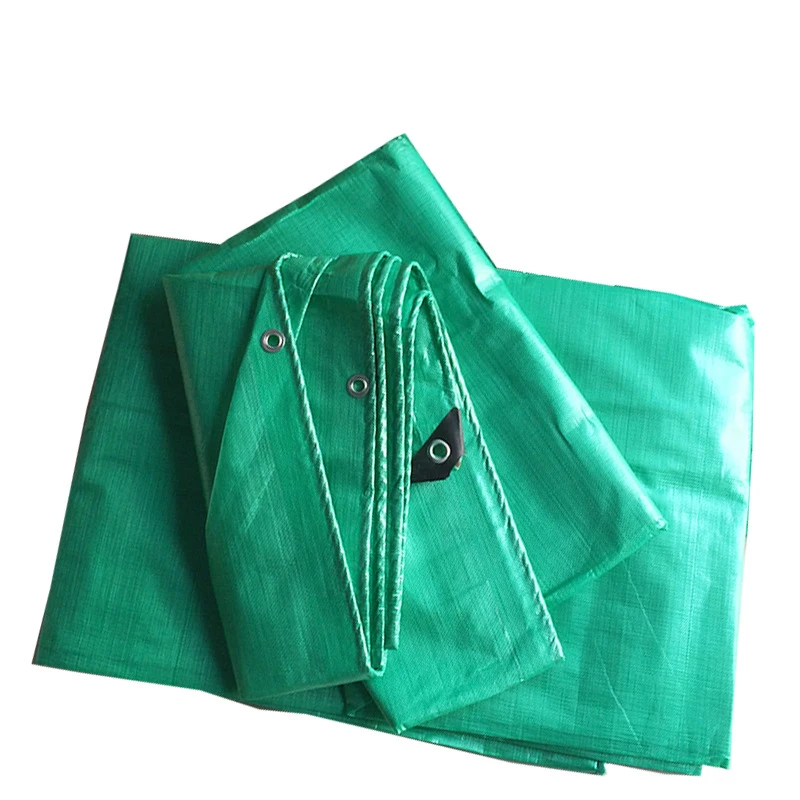 Made In China Waterproof Anti-uv Stain Resistant Green Pe Tarpaulin For Tent Truck Cover And Outdoor Security