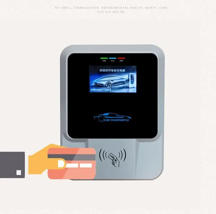 32a Wallbox 7kw Ev Charger Level 2 Wall-mounted Electric Car Ev Charging Station