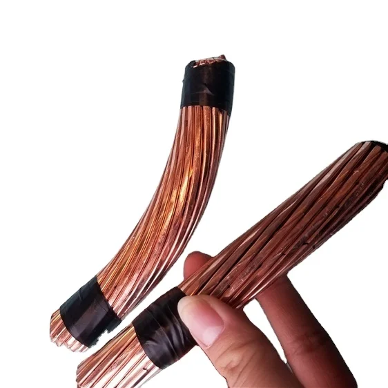 Insulated copper cable wire scrap