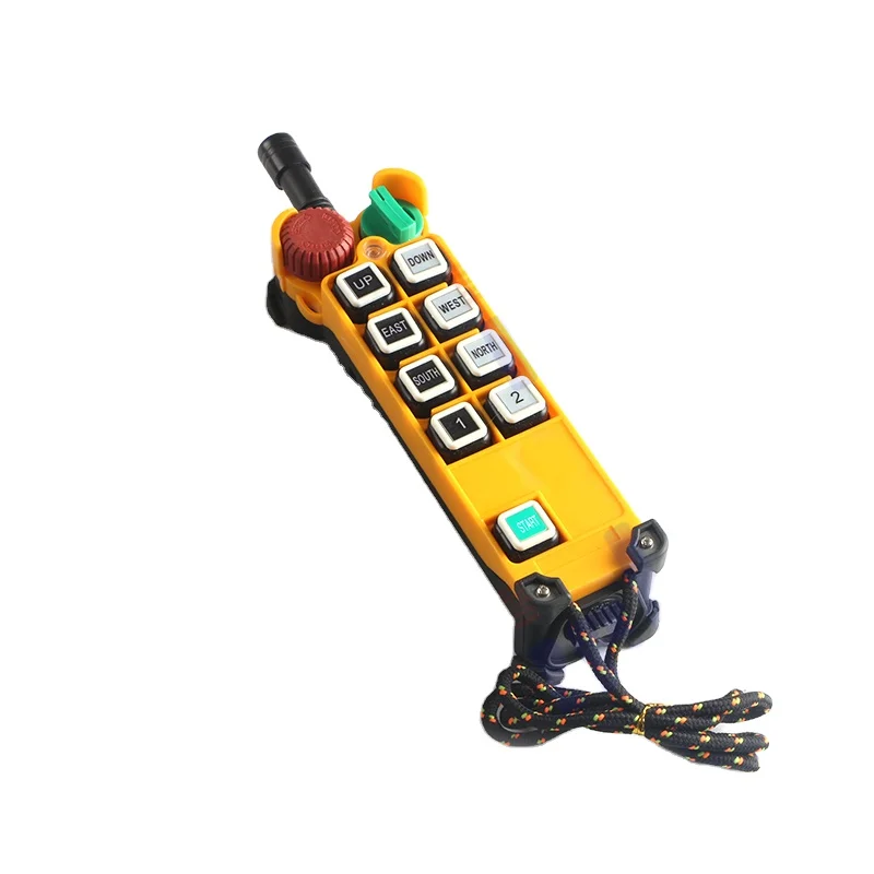 iehc F24-8D general waterproof double speed radio industrial wireless remote control for crane