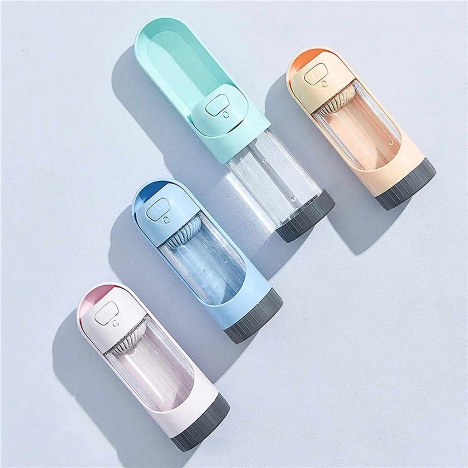 Portable Pet Dog Water Bottle 300ml Drinking Bowl for Large Dogs Water Dispenser with Drinking Feeder Outdoor Bottle