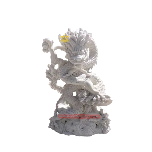 Открытый Сад орнамент скульптура черный мрамор китайский дракон статуи