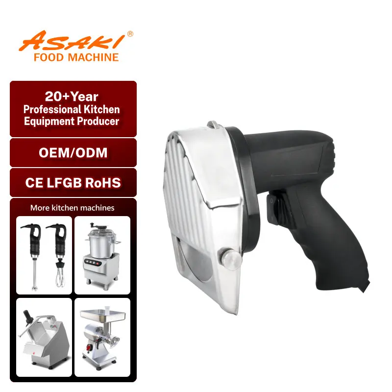 ASAKI stainless steel commercial Turkey shawarma Slicer kebab cutter slicer kebab knife
