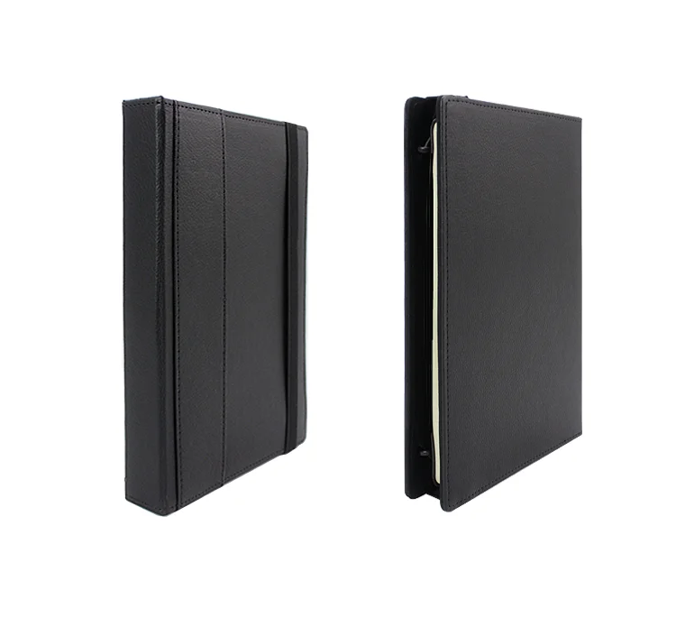 Custom Premium Quality Design Leather Bound Custom a5 Notebook Covers Personal Organizer Planner Writing Daily with Elastic Band