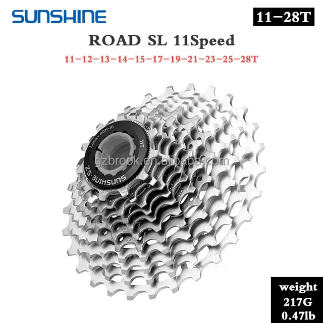  Велосипед дорожный SUNSHINE ультралегкий 11 скоростей свободное колесо 28T кассета маховика для