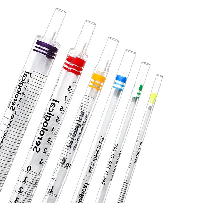 Manufacturer laboratory DNAse RNAse free plastic sterile graduated serological pipette for research