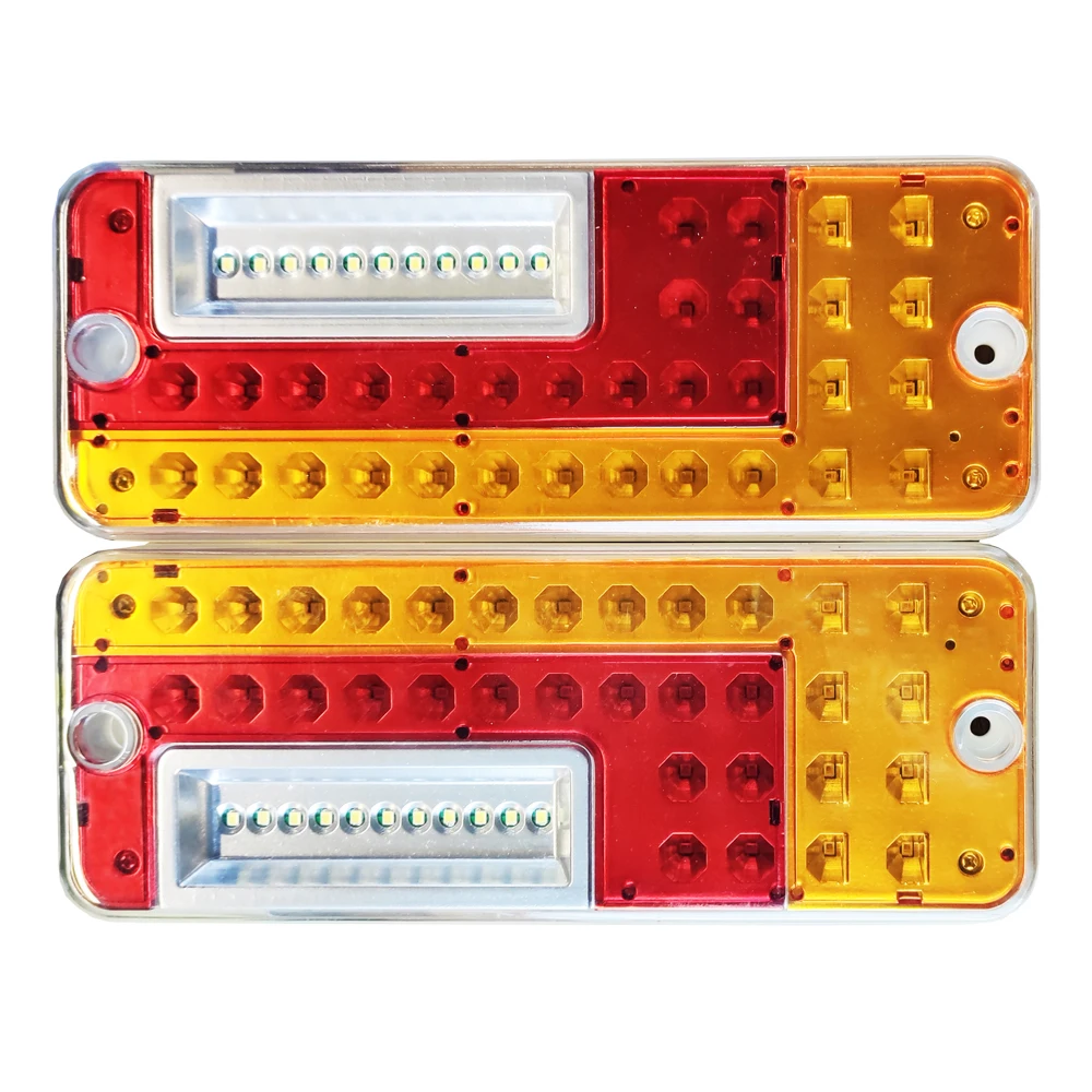 bus tail light 10inch three colour LED combination STT backup turn signal tail lamp light