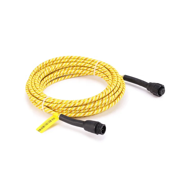 High Sensitive 4 Cores Water Leakage Detection System High Temperature Resistant Water Sensing Cable
