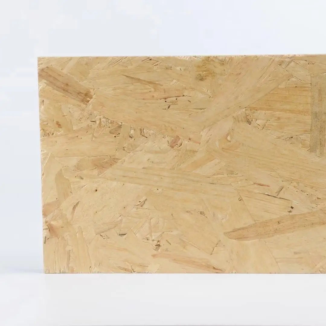 Wholesale 18mm Cheap OSB Board for Building Construction Wood Material Finished Indoor Application Flake Board
