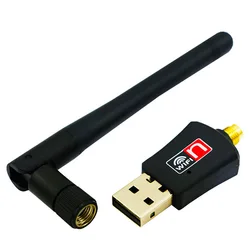 Custom Logo Free Driver Usb 600Mbps Wi Fi 5Ghz Antenna Usb Ethernet Pc Wi-Fi Lan Dongle Ac Receiver Wifi Adapter