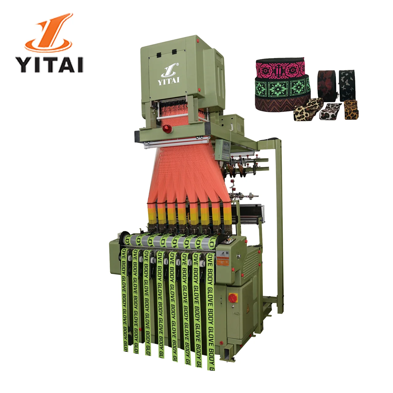 YITAI Underwear Band Price Jacquard Needle Loom Machine for Jacquard Patterned Elastic Tape/Webbing