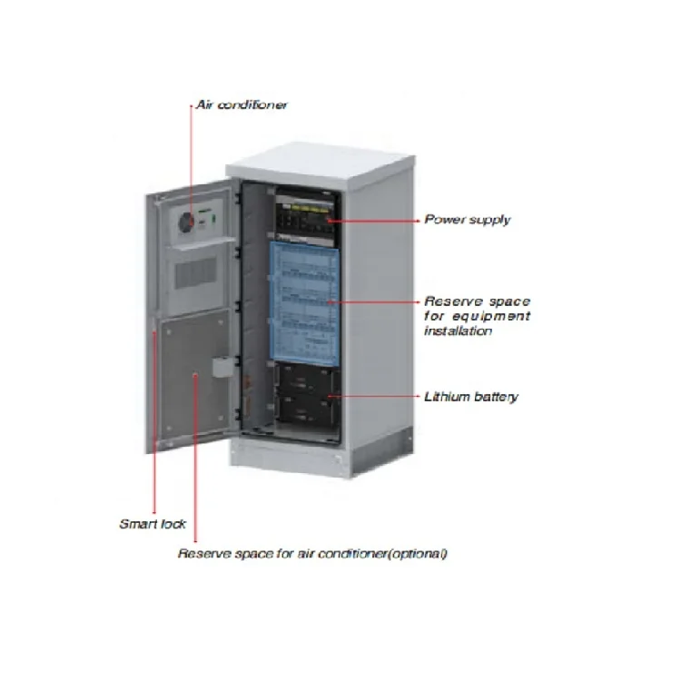 HUAMAI network street cabinet ip55  outdoor telecom cabinet for telecommunication with air conditioner