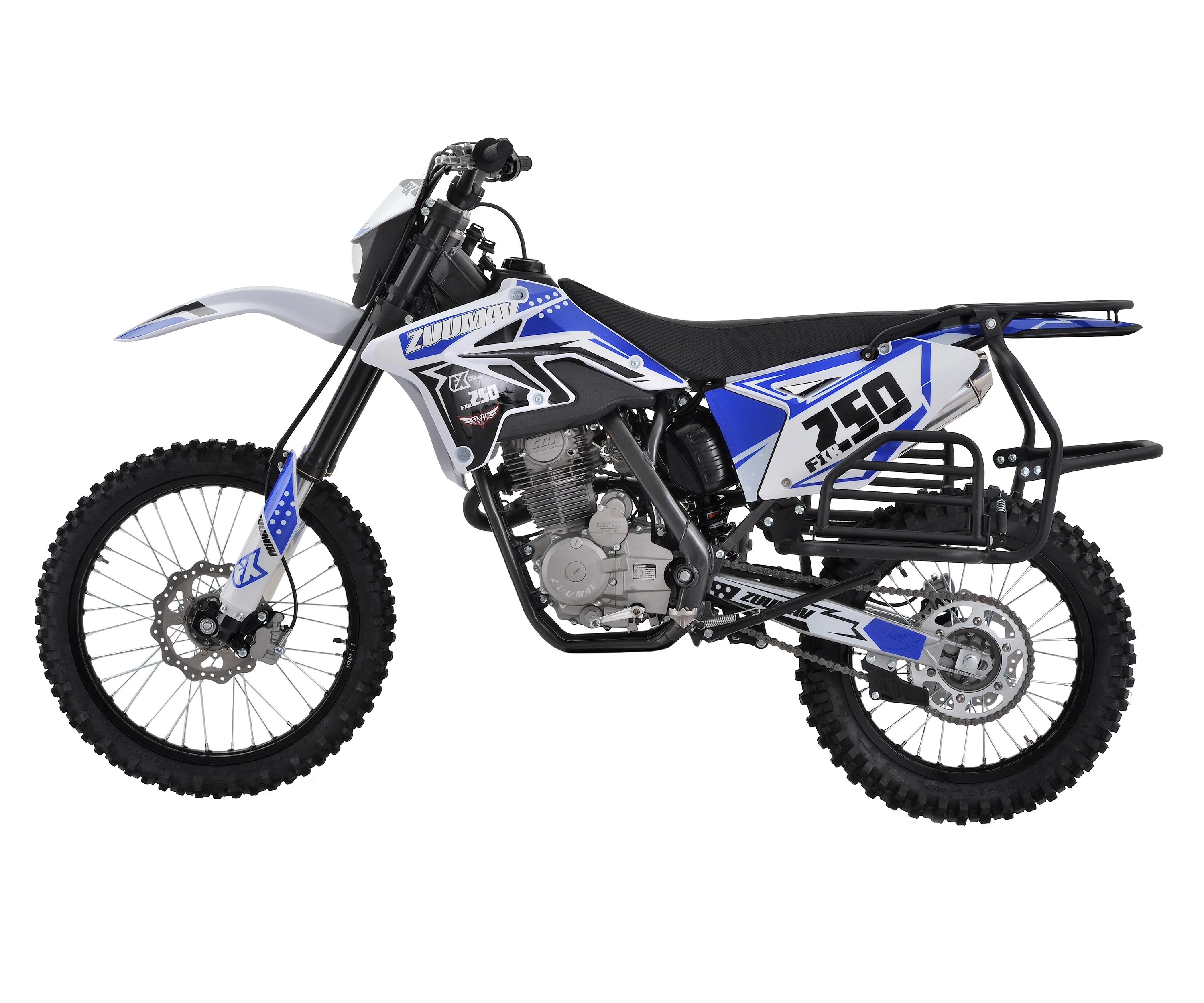 Factory Direct Sales ZUUMAV X7-CB250F China new style Enduro Motorcycles Racing Dirt Bike with Rear Rack Version